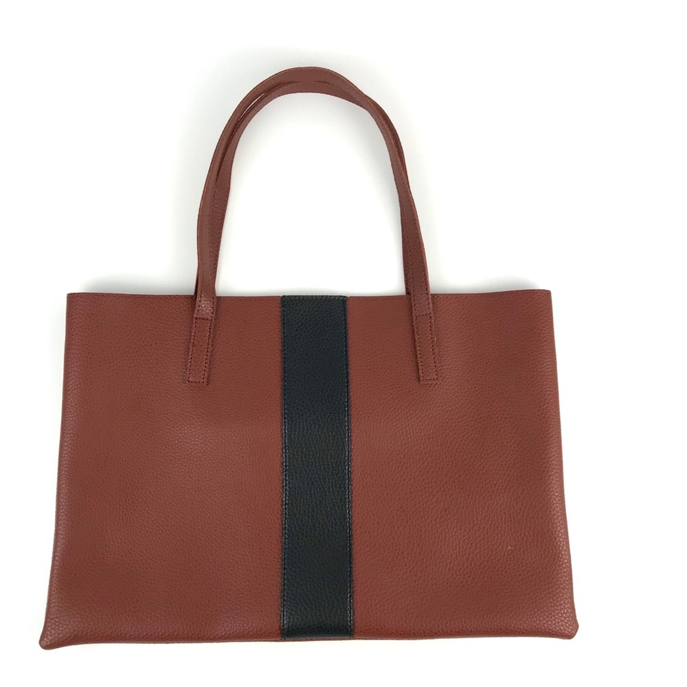 NEW {Vince Camuto} Luck Vegan Leather Tote - Picture 3 of 8
